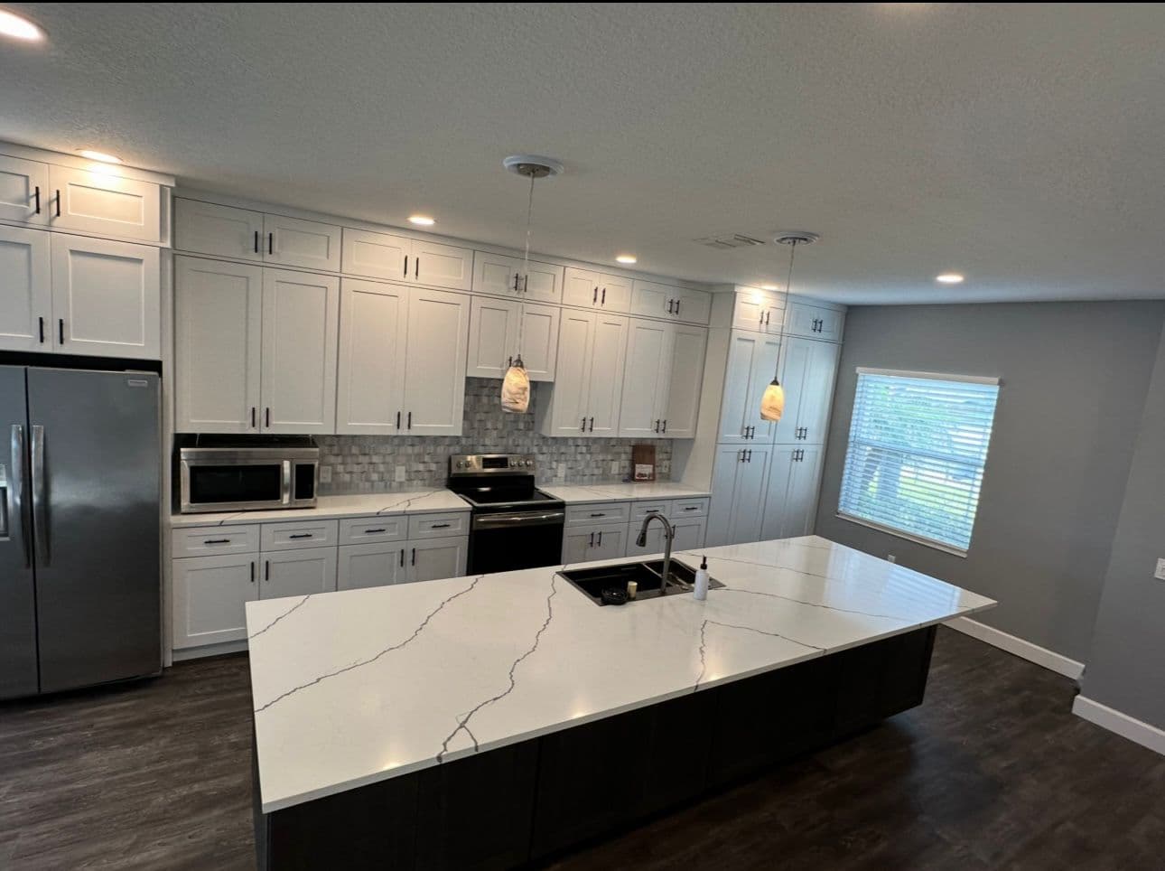 Completed kitchen remodeling project by Your Local GC